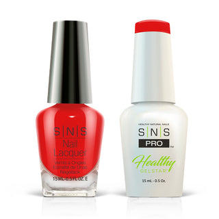SNS Pro Gel Nail Polish Duo - 032 CS-07 RED HEARTS OF FIRE