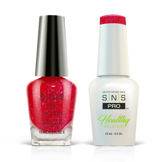 SNS Pro Gel Nail Polish Duo - 049 B128 FIRE STAR FALL