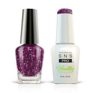 SNS Pro Gel Nail Polish Duo - 068 BO262 PURPLISH ROYALS