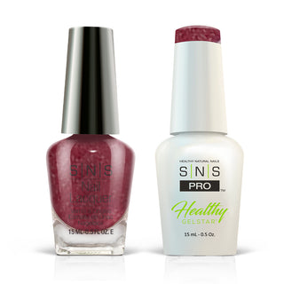SNS Pro Gel Nail Polish Duo - 127 BO-291 CRANBERRISH