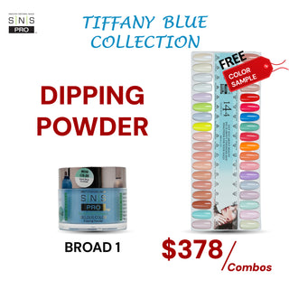 SNS Pro Dipping & Acrylic Powder - Set 36 Colors - Board 1 (001 - 036)