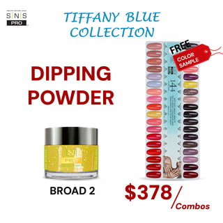 SNS Pro Dipping & Acrylic Powder - Set 36 Colors - Board 2 (037-072)
