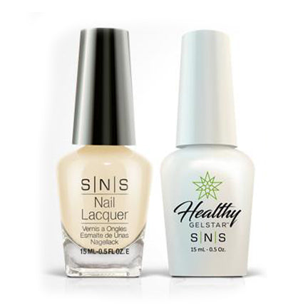 SNS SUN06 Wake Me Up - SNS Gel Polish & Matching Nail Lacquer Duo Set - 0.5oz