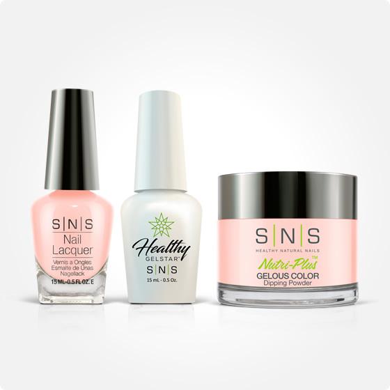 SNS 3 in 1 - SUN08 Tropic Like It’s Hot - Dip (1oz), Gel & Lacquer Matching