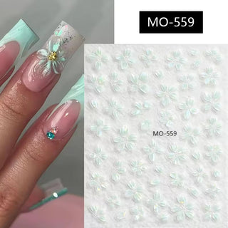 3D Nail Art Stickers MO557 - MO562
