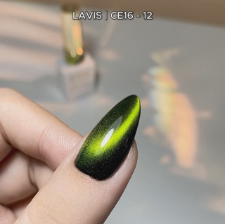 LAVIS 9D Cat Eyes CE16 - 12 - Gel Polish 0.5 oz - Double Vision Collection
