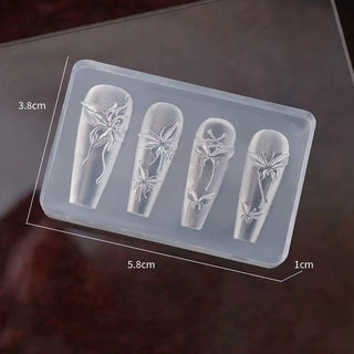 3D Nail Charm Mold 20 -Flower