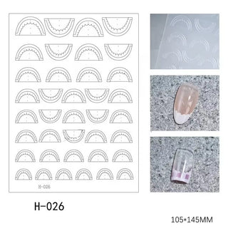 Hollow Sticker H026