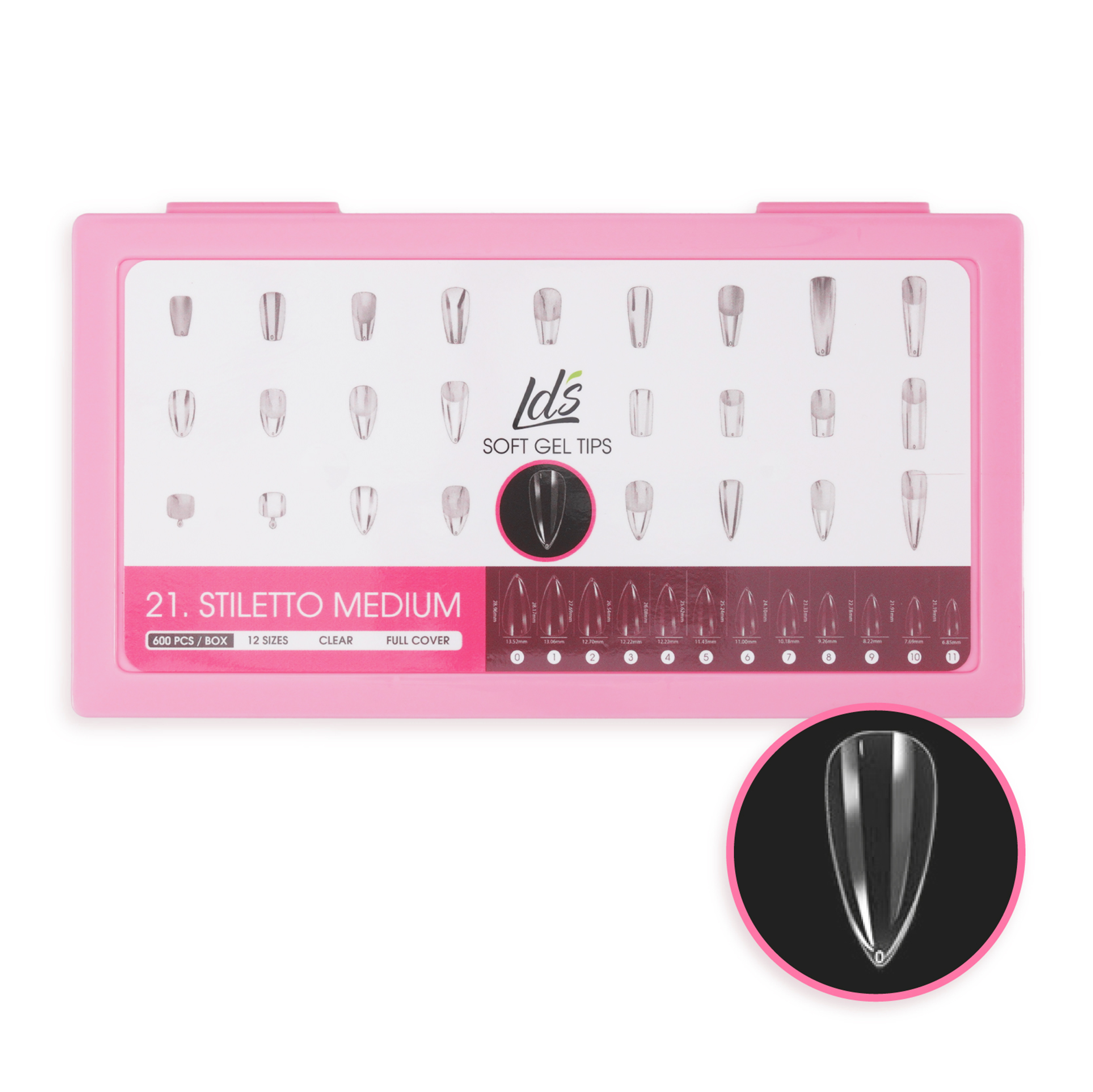 LYN Transparent Nails For Legs - Love Your Nails