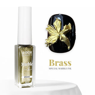 A'DOR Metallic Marble Ink 10ml - Brass
