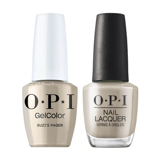 OPI Gel Nail Polish Duo - GLF033 Suzi’s Pager - Gel Polish 0.5oz