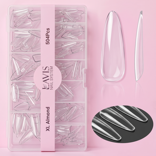 Lavis - XL Almond - Clear - 504 Pcs