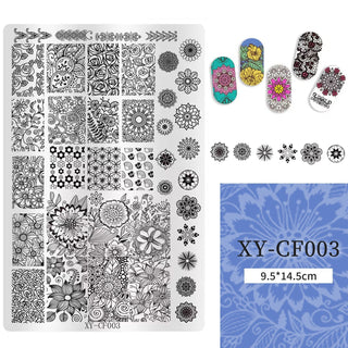 Nail Printing Steel Plate XY-CF003