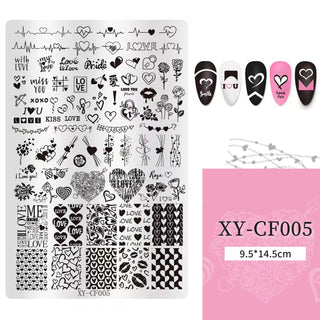 Nail Printing Steel Plate XY-CF005