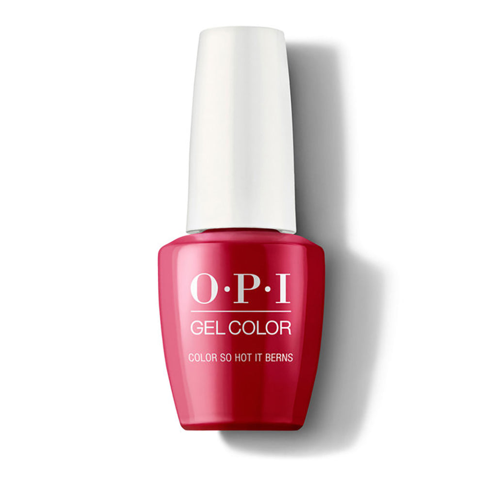 OPI Gel Nail Polish Duo - Z13 Color So Hot It Berns - Red Colors