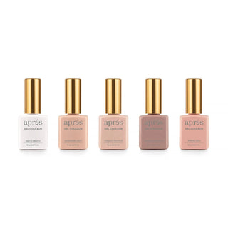 Apres Gel - All The Nudes You'll Ever Need Bundle – Set of 5 - DTK Nail Supply