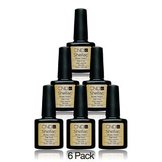 CND Shellac Set 6 Colors - Top Coat 0.25 oz