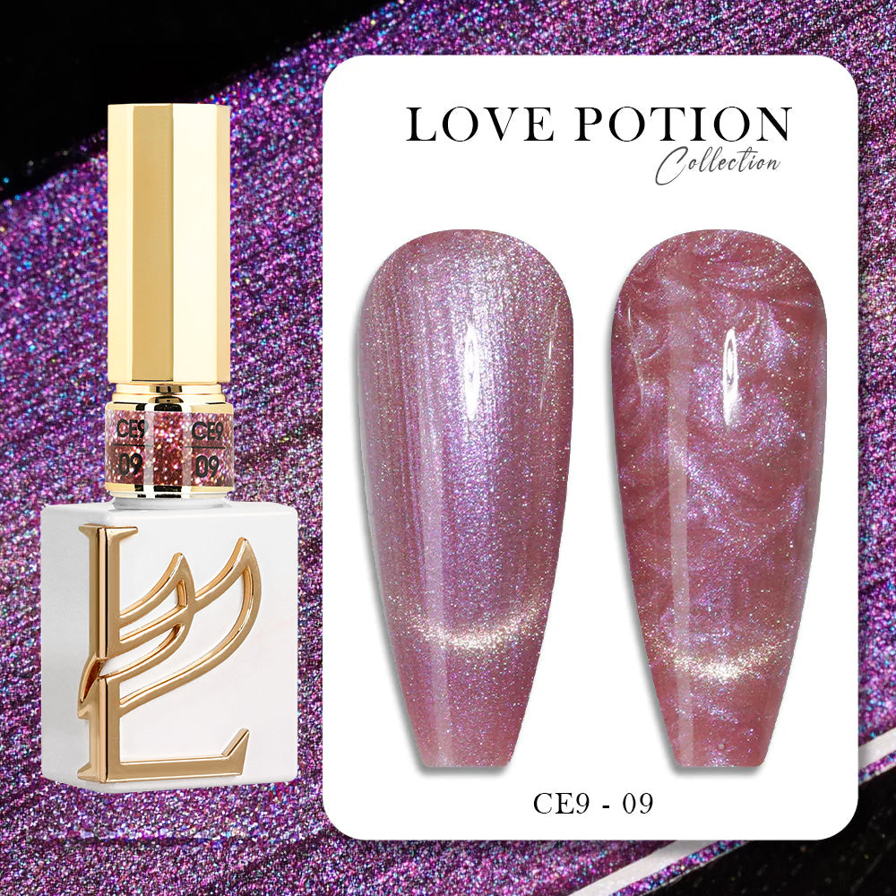 LAVIS Cat Eye CE9 - 09 - Gel Polish 0.5 oz - LAVIS LOVE POTION COLLECTION