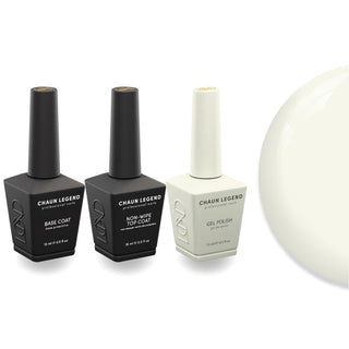 Chaun Legend Non - Wipe Top Coat - Base Coat Duo - LG5112 Shall We Dance - DTK Nail Supply