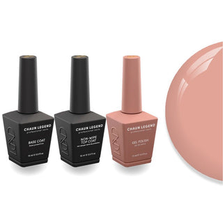 Chaun Legend Non - Wipe Top Coat - Base Coat Duo - LG5127 Kim's Little Secret - DTK Nail Supply