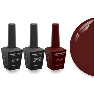 Chaun Legend Non - Wipe Top Coat - Base Coat Duo - LG5218 Get It Done - DTK Nail Supply