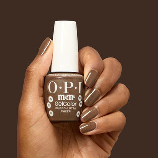 OPI Intelli Gel & Lacquer Duo - HPT04 Choco-Lotta Cheer (OPI M&M Collection)