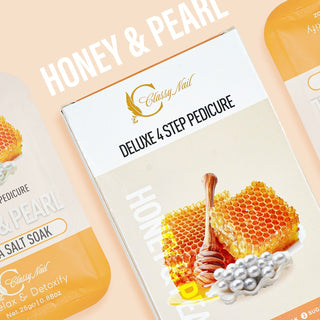 Classy Nail - Deluxe 4 Steps Pedicure - Honey Pearl