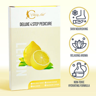 Classy Nail - Deluxe 4 Steps Pedicure - Lemon