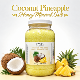 LAVIS - Coconut Pineapple Honey Mineral Salt - 1 gallon