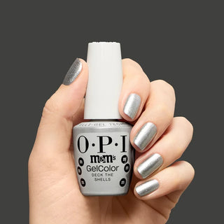OPI Intelli-Gel - HPT08 Deck The Shells - Gel Color 0.5 oz (OPI M&M Collection)