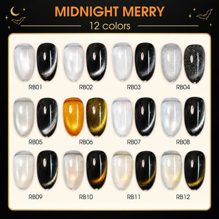 LDS Midnight Merry - Set 12 Colors - Universal Cat Eye Collection
