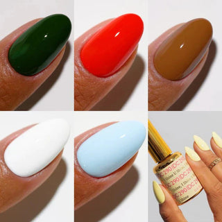 DND DC Gel & Polish 6pc Bundle - Santa Baby - DTK Nail Supply