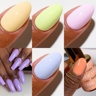 DND DC Spring Gel & Polish 6pc Bundle - Dewy Pastels - DTK Nail Supply