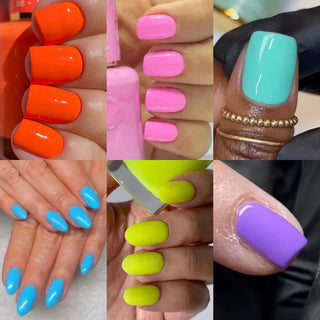 DND DC Summer Gel & Polish 6pc Bundle - Oasis Escape - DTK Nail Supply