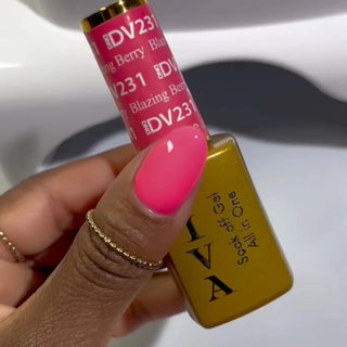 DND Diva Gel Nail Polish Duo - DND DV Part 7 - Set 6 Colors - Alternate Reality Set - DTK Nail Supply