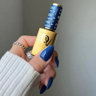 DND Diva Gel Nail Polish Duo - DND DV Part 7 - Set 6 Colors - On The Dark Side Set - DTK Nail Supply