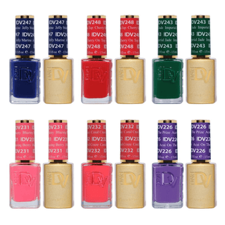 DND Diva Gel Nail Polish Duo - Set 6 Colors - Alternate Reality Set - DTK Nail Supply