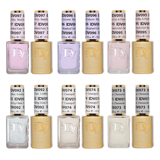 DND Diva Gel Nail Polish Duo - Set 6 Colors - Most Ardently Set - DTK Nail Supply