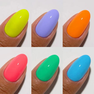 DND Diva Summer Gel & Polish 6pc Bundle - Tropical Hues - DTK Nail Supply