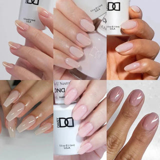 DND Gel & Polish 6pc Bundle - Essential Base Colors - DTK Nail Supply