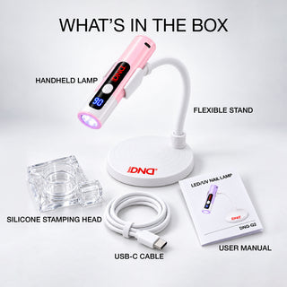 DND Handheld Pincure Cordless UV Nail Lamp