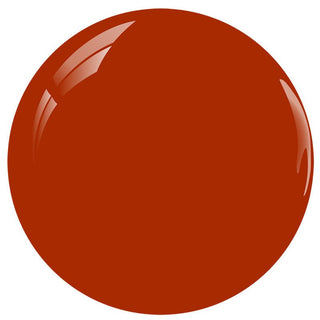 DND HEMA & TPO Free Gel Nail Polish Duo - 278 - U.T.Burnt Orange - Red Colors - 0.5 oz - DTK Nail Supply