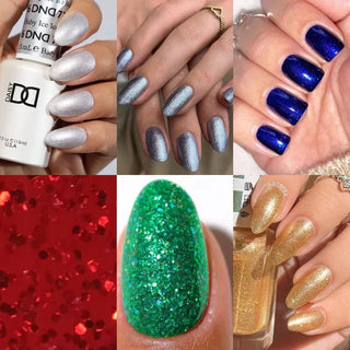 DND Winter Gel & Polish 6pc Bundle - Holiday Favs - DTK Nail Supply