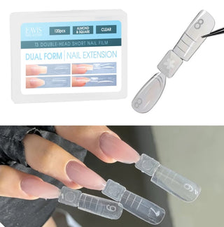 LAVIS - Dual Form Tips Taye Part 3 - Almond & Square Clear