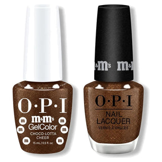 OPI Intelli Gel & Lacquer Duo - Choco-Lotta Cheer