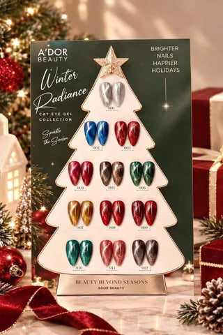 A'DOR Gel-Ons Gel Polish Set 36 Colors (Part 1 or Part 2) + FREE Sample Color Chart + FREE A'DOR Christmas Tree Cat Eye Set