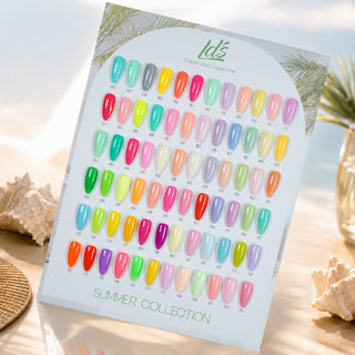 LDS Color Craze - Set 72 Colors - Gel Polish 0.5oz - Summer Collection
