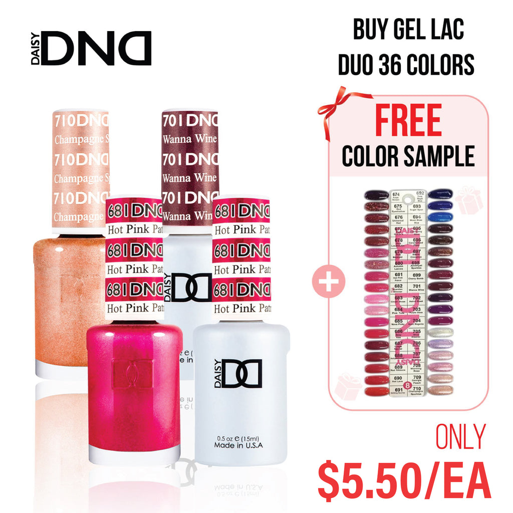 DND Part 08 Gel & Lacquer Set | 35 Combo Colors Bulk – ND Nails Supply