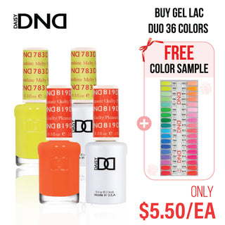 DND Part 11 - Set of 27  Gel & Lacquer Combos