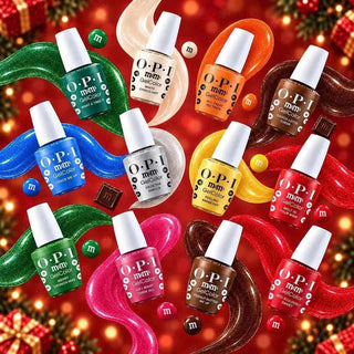 OPI x M&M's Sweeten Your Mani Collection - GelColor Kit #1 (6 Colors)